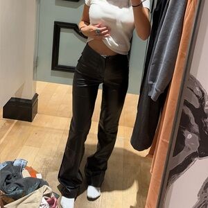 Forever 21 Black Straight Leg Pants